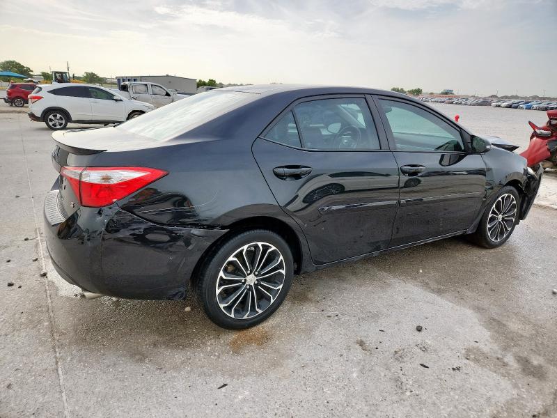  TOYOTA COROLLA 2016 Черный