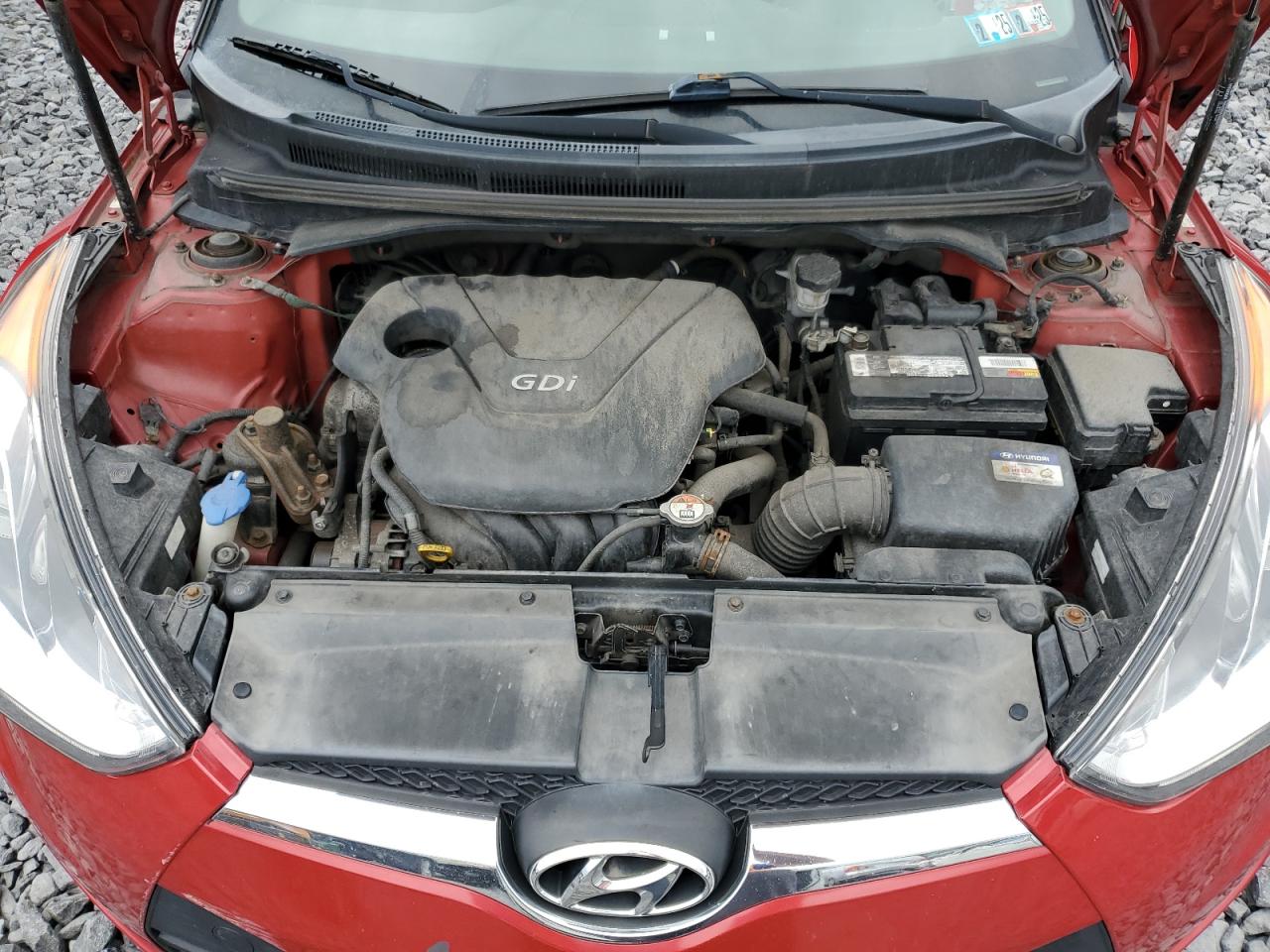 2016 Hyundai Veloster VIN: KMHTC6AD6GU266940 Lot: 64932425
