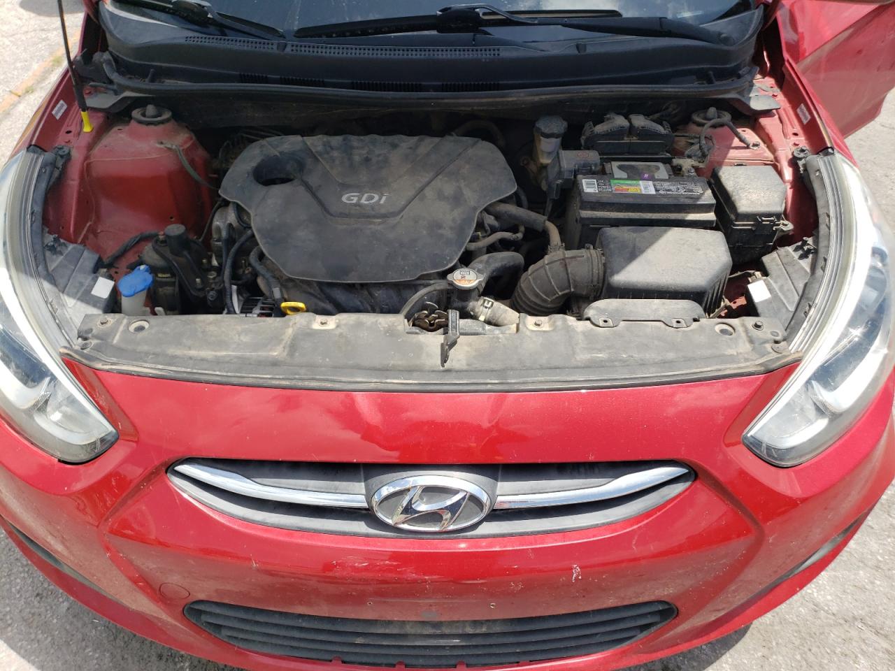 2015 Hyundai Accent Gls VIN: KMHCT4AE2FU797404 Lot: 64801425