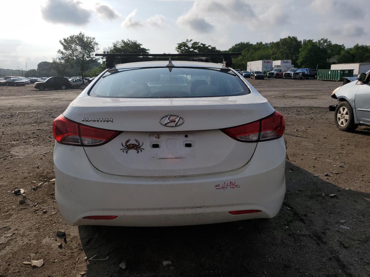 2012 Hyundai Elantra Gls VIN: 5NPDH4AE7CH146978 Lot: 64558595