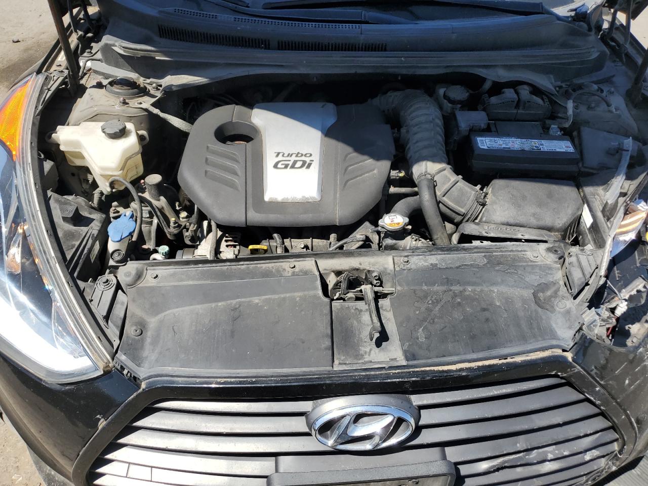 2014 Hyundai Veloster Turbo VIN: KMHTC6AE0EU191187 Lot: 65017625
