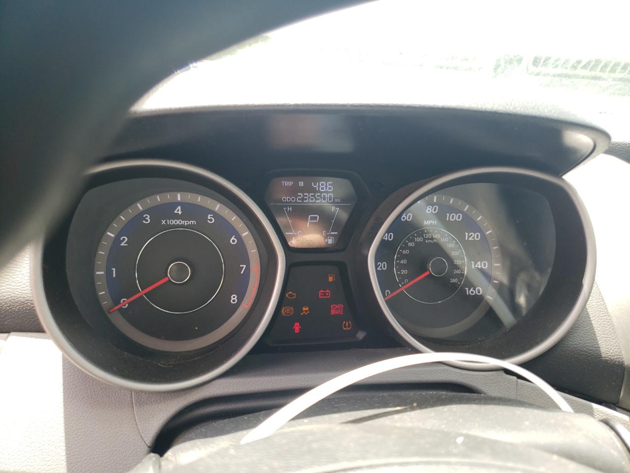2013 Hyundai Elantra Gls VIN: KMHDH4AE7DU972796 Lot: 64850785