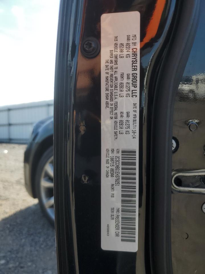2014 Chrysler 300 S VIN: 2C3CCABG1EH376251 Lot: 65058745