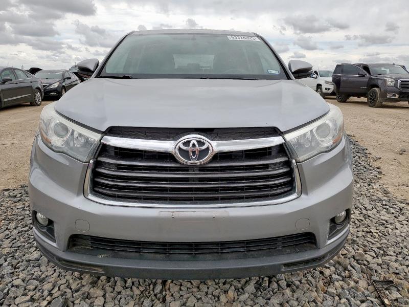 Parquets TOYOTA HIGHLANDER 2015 Srebrny