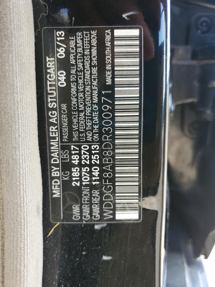 2013 Mercedes-Benz C 300 4Matic VIN: WDDGF8AB8DR300971 Lot: 63258315