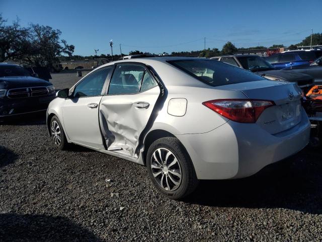  TOYOTA COROLLA 2016 Srebrny