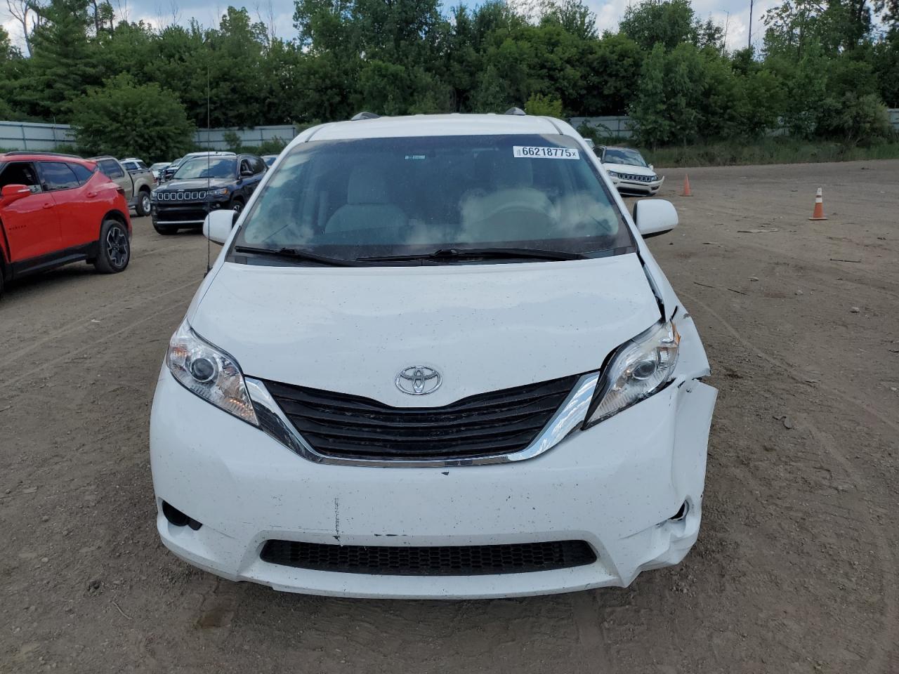 2012 Toyota Sienna Le VIN: 5TDKK3DC6CS210922 Lot: 66218775