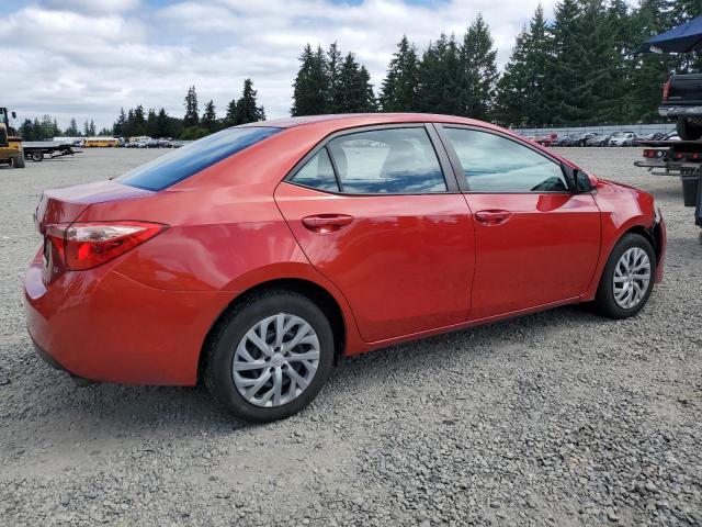  TOYOTA COROLLA 2018 Czerwony