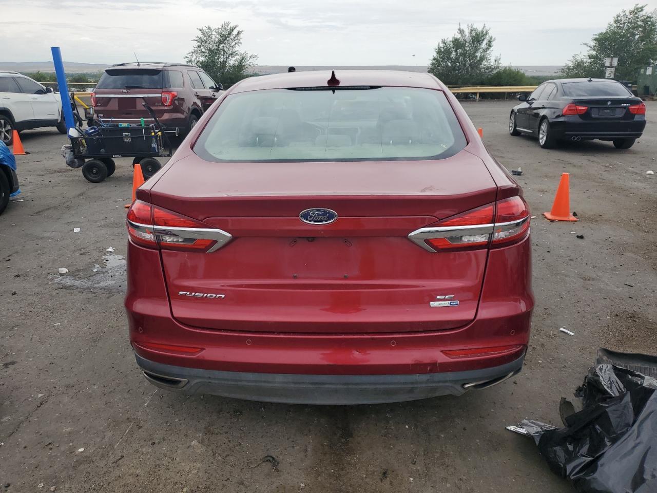2019 Ford Fusion Se VIN: 3FA6P0T91KR268645 Lot: 66019465