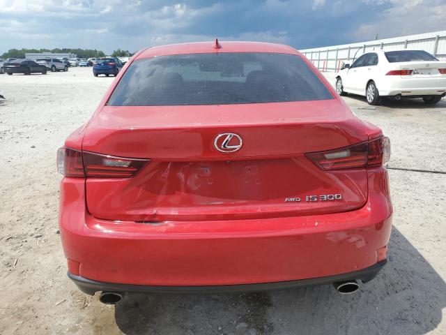  LEXUS IS 2016 Red