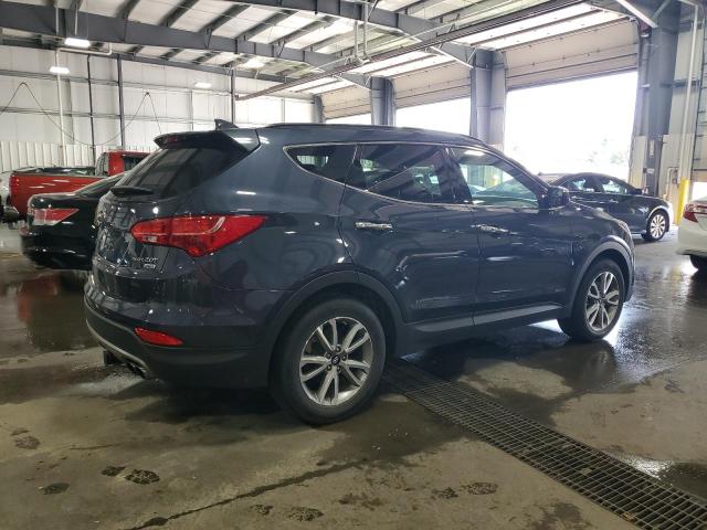  HYUNDAI SANTA FE 2016 Синий
