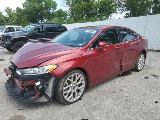 Sedans FORD FUSION 2013 Bordowy