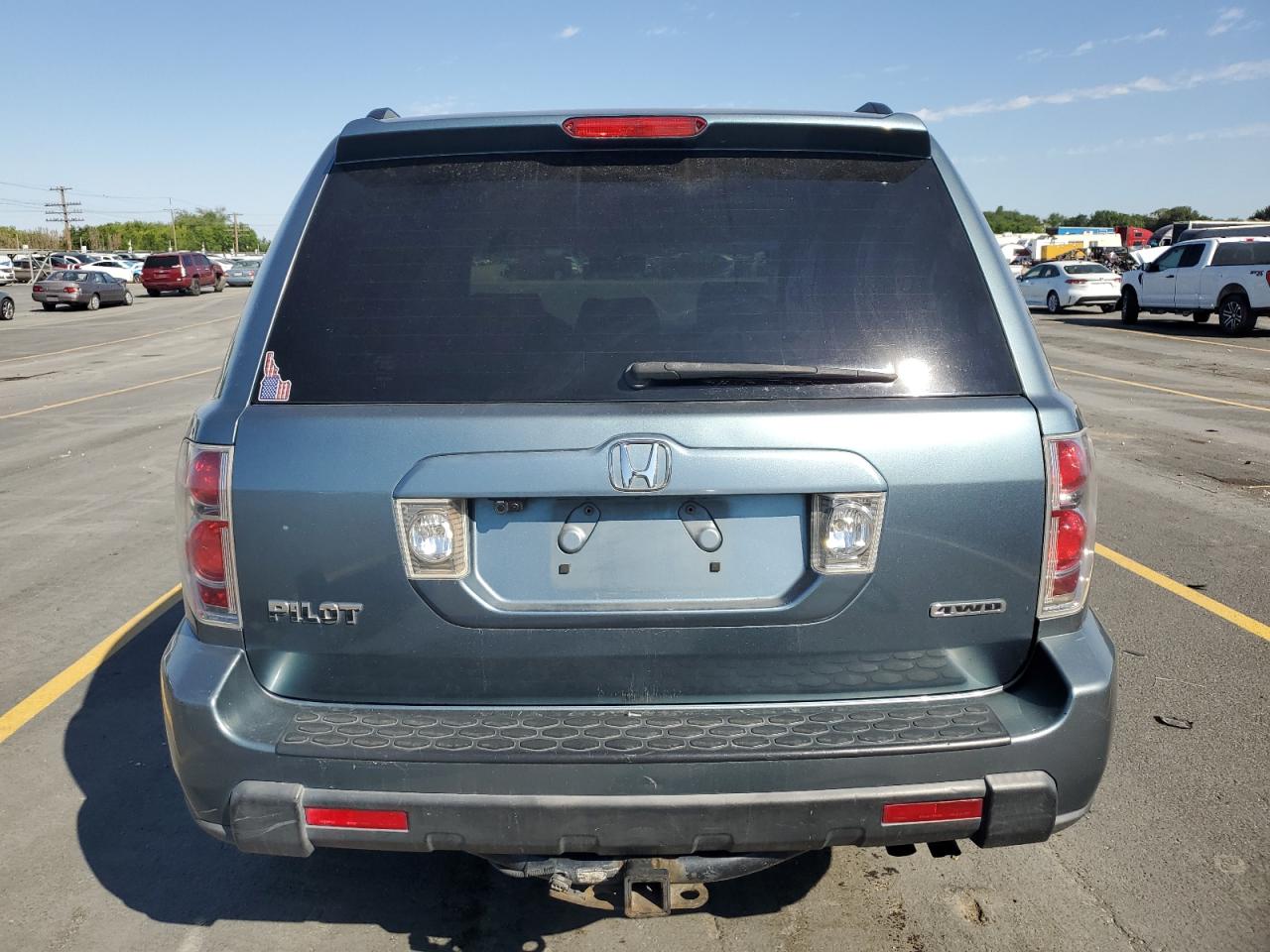 2006 Honda Pilot Ex VIN: 2HKYF18646H522996 Lot: 63862585