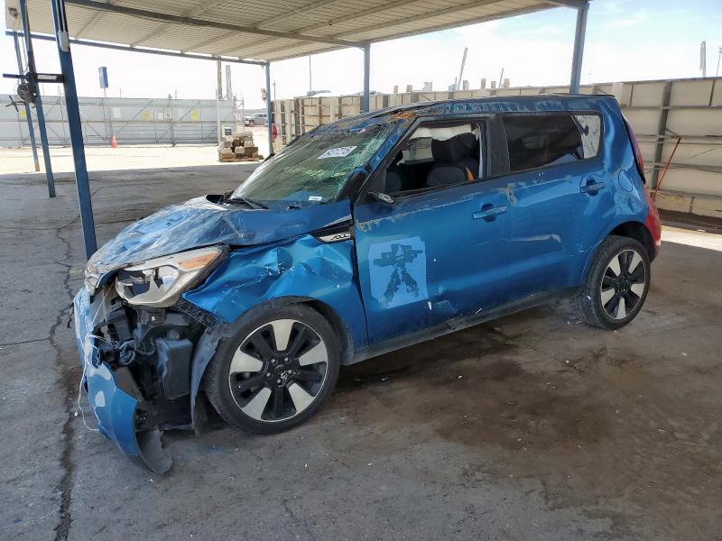  KIA SOUL 2018 Granatowy