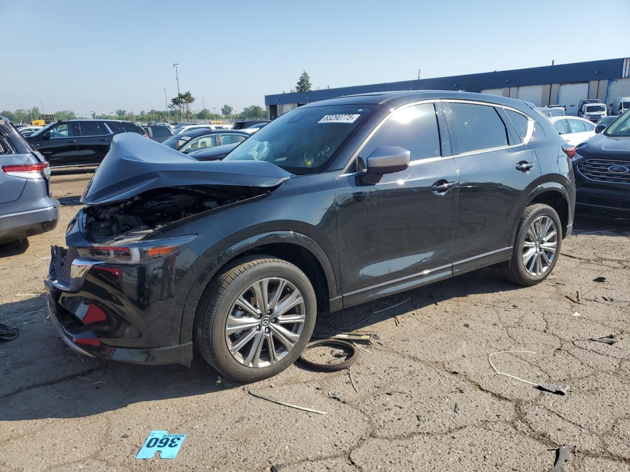 2024 Mazda Cx-5 Signature black null gas JM3KFBEY5R0398957 photo #1