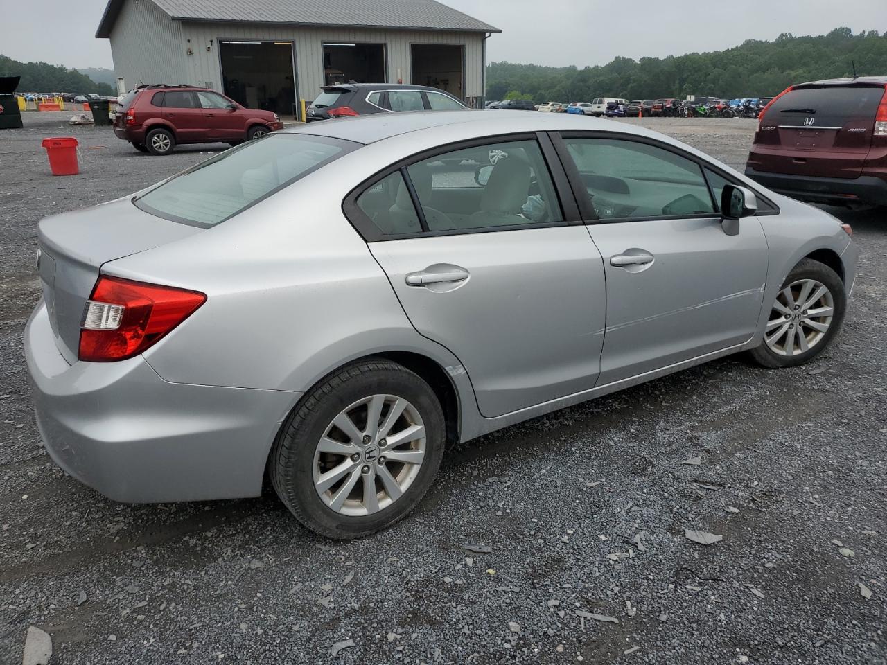 2012 Honda Civic Ex VIN: 2HGFB2F83CH319262 Lot: 64188515