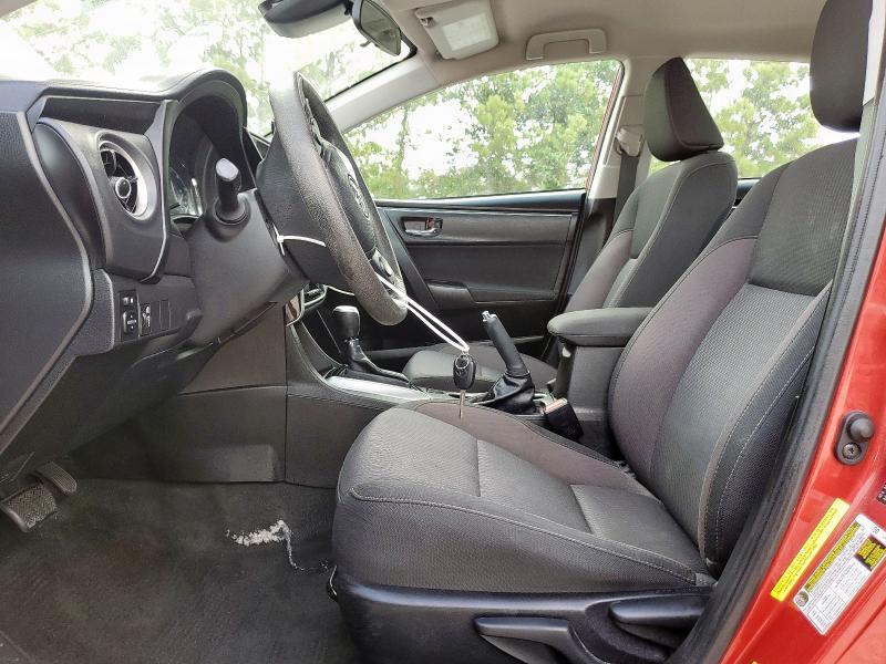  TOYOTA COROLLA 2018 Бордовый