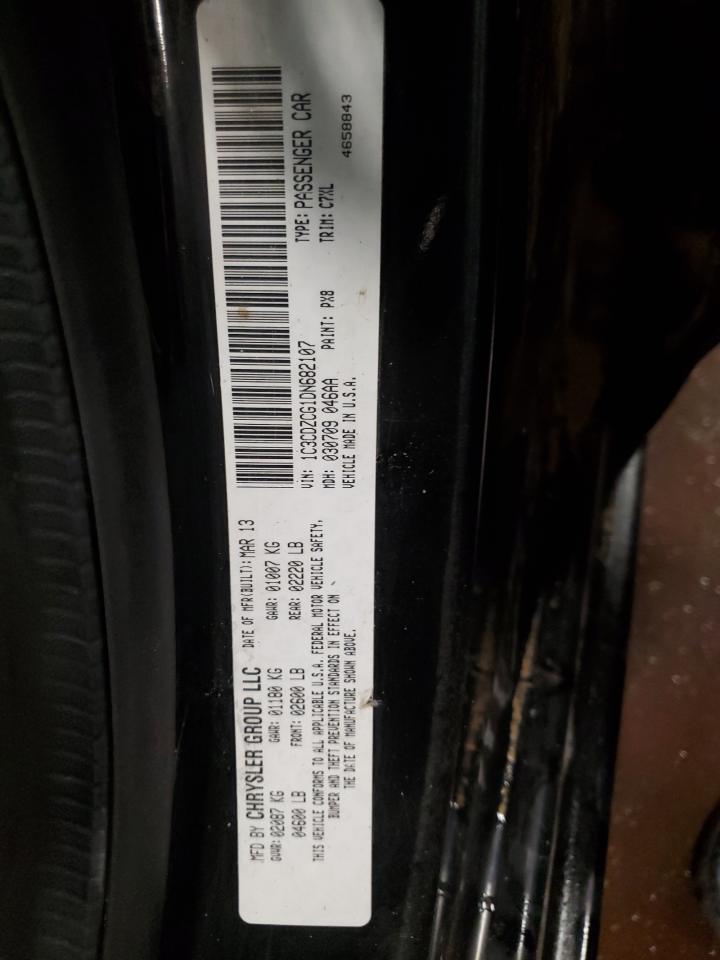 2013 Dodge Avenger Sxt VIN: 1C3CDZCG1DN682107 Lot: 64874745