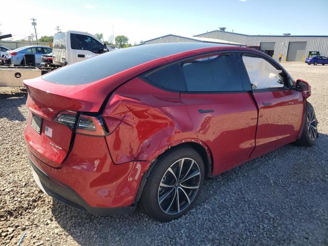  TESLA MODEL Y 2020 Czerwony