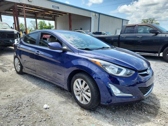  HYUNDAI ELANTRA 2014 Blue