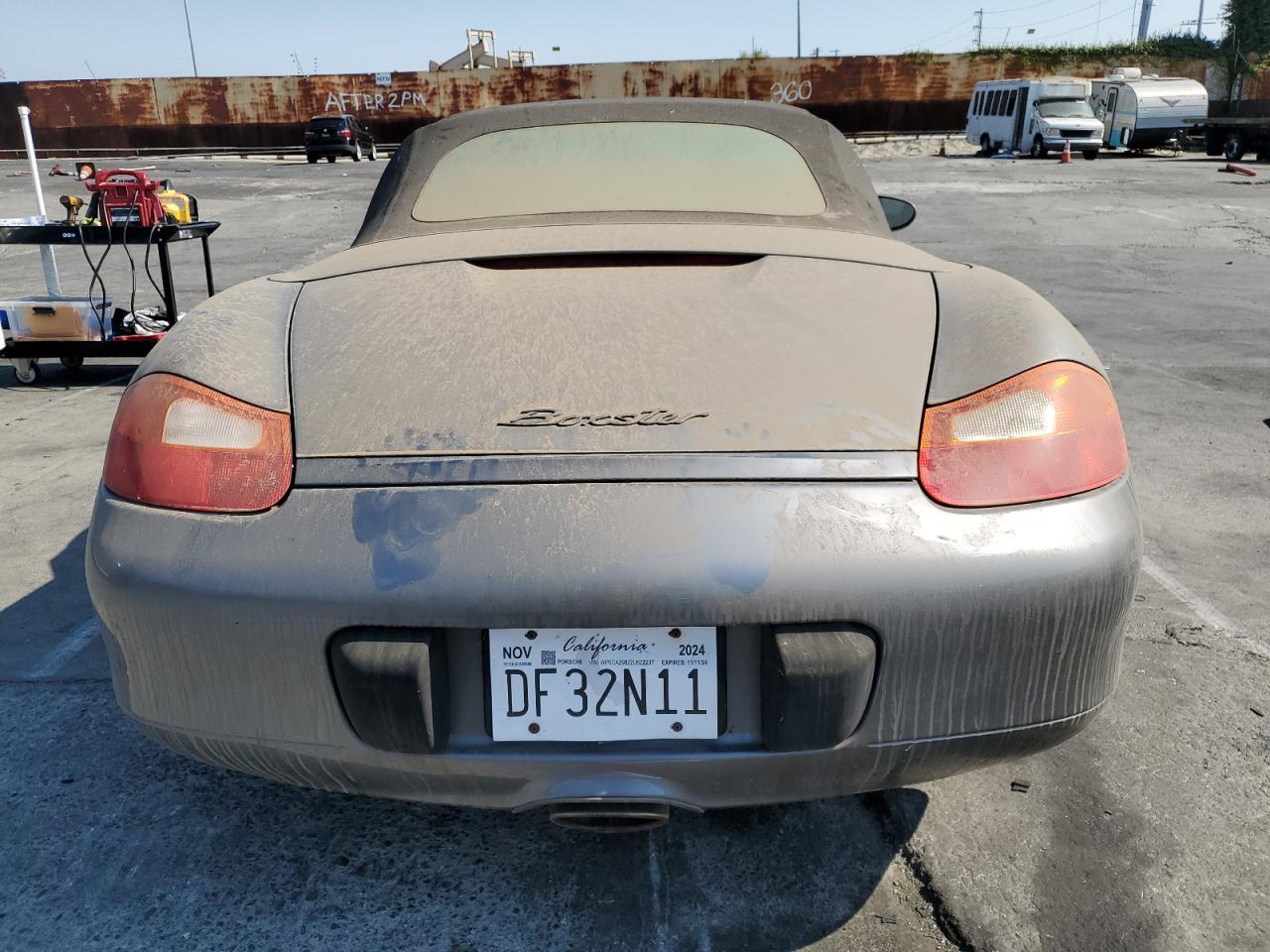 2002 Porsche Boxster VIN: WP0CA29822U622237 Lot: 64697505