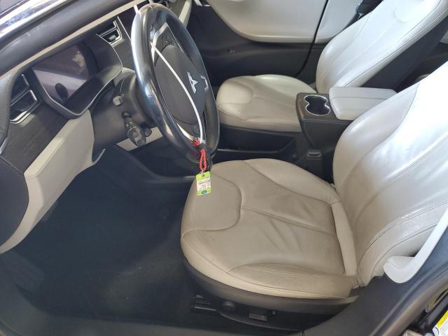 Hatchbacks TESLA MODEL S 2014 Blue