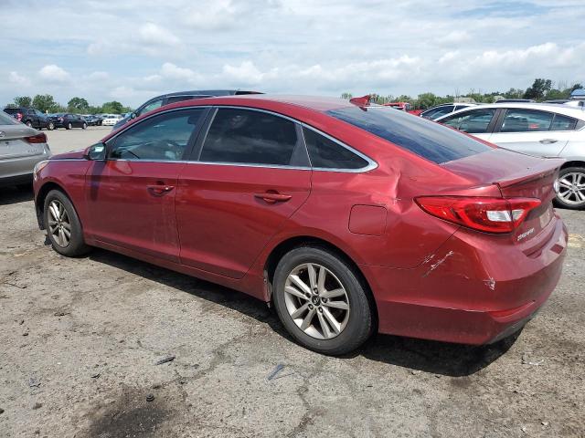  HYUNDAI SONATA 2015 Красный
