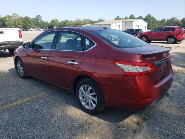 NISSAN SENTRA 2015 Красный
