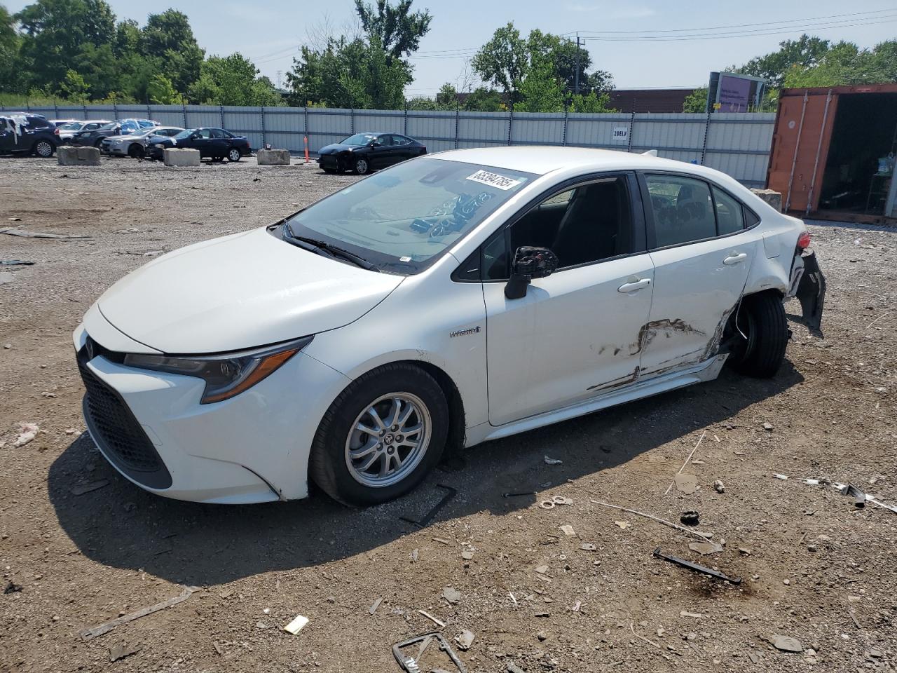 jtdebrbe9lj011882 JTDEBRBE9LJ011882 2020 Toyota Corolla Le