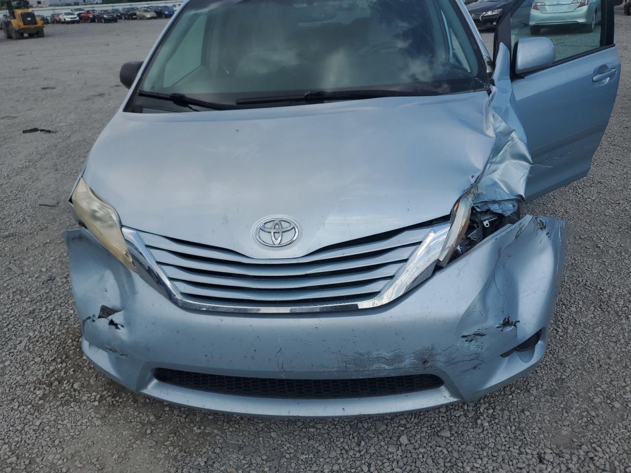 2016 Toyota Sienna Le VIN: 5TDKK3DC1GS696481 Lot: 64222585