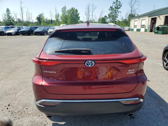  TOYOTA VENZA 2021 Burgundy
