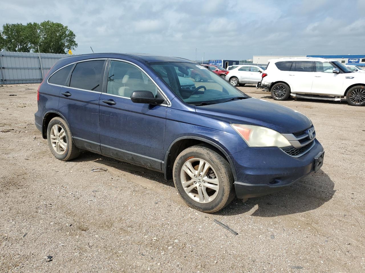 2010 Honda Cr-V Ex VIN: 5J6RE4H52AL092576 Lot: 64792565