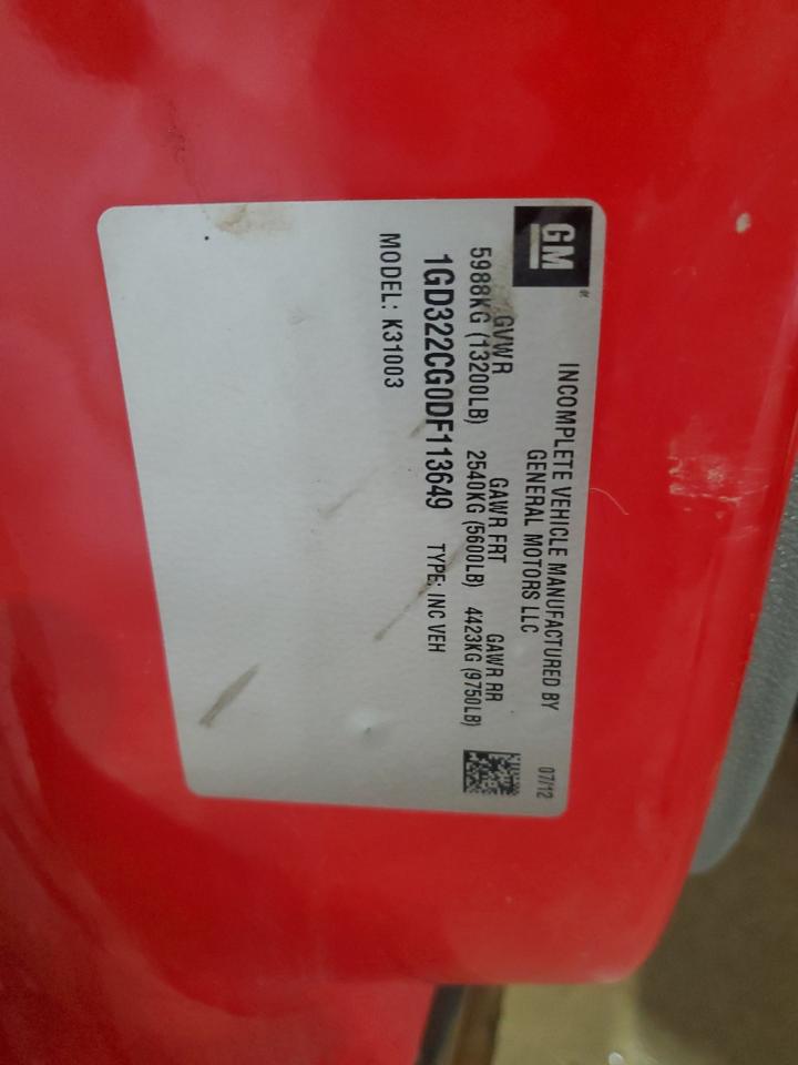 2013 GMC Sierra K35 - Trucks VIN: 1GD322CG0DF113649 Lot: 71934625