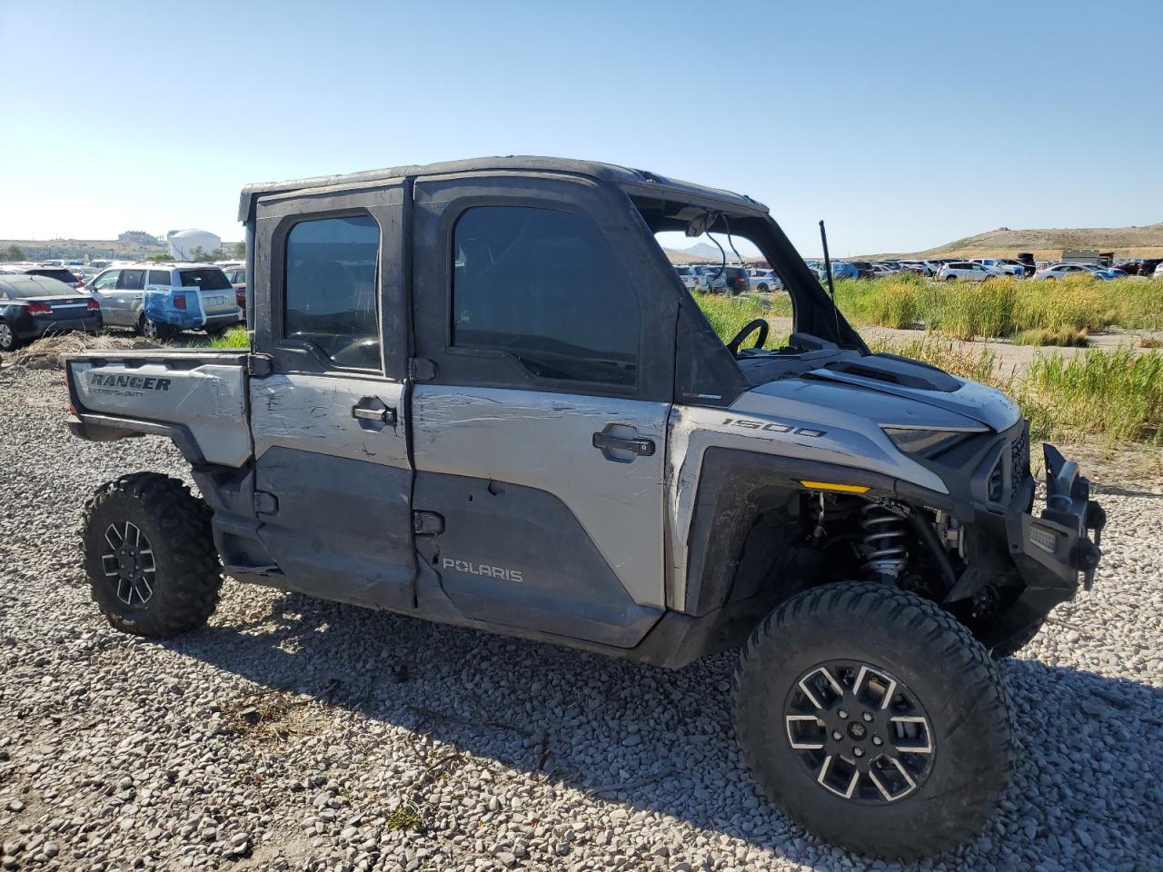 2024 Polaris Ranger Crew Xd 1500 Northstar Edition Ultimate silver null gas 3NSX6W1R0RM120029 photo #3