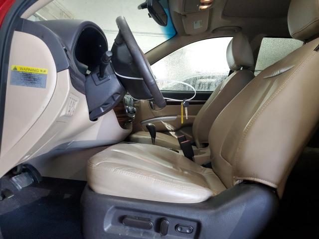  HYUNDAI SANTA FE 2012 Czerwony