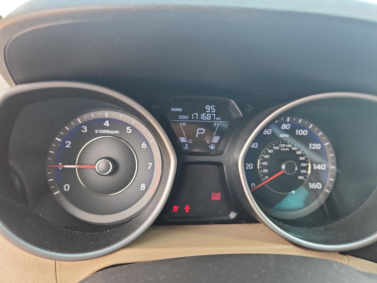 2012 Hyundai Elantra Gls VIN: KMHDH4AE8CU377941 Lot: 64216495