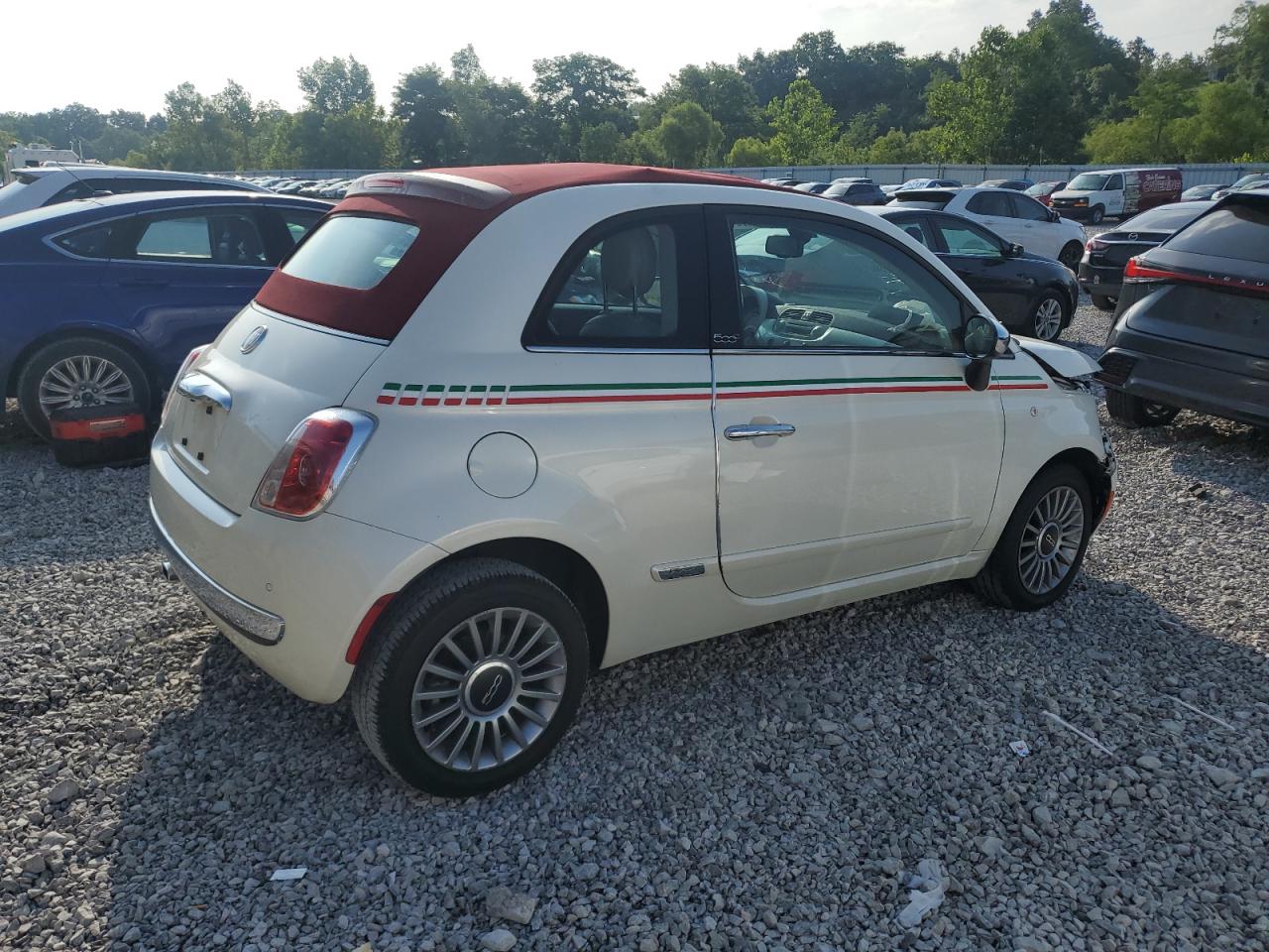 2013 Fiat 500 Lounge VIN: 3C3CFFER8DT583789 Lot: 65904125