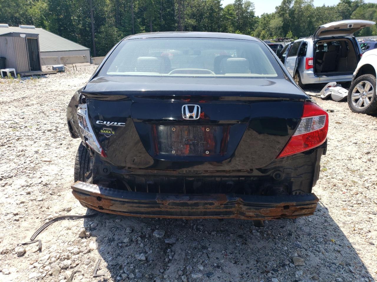 2012 Honda Civic Ex VIN: JHMFB2F80CS002173 Lot: 66086325