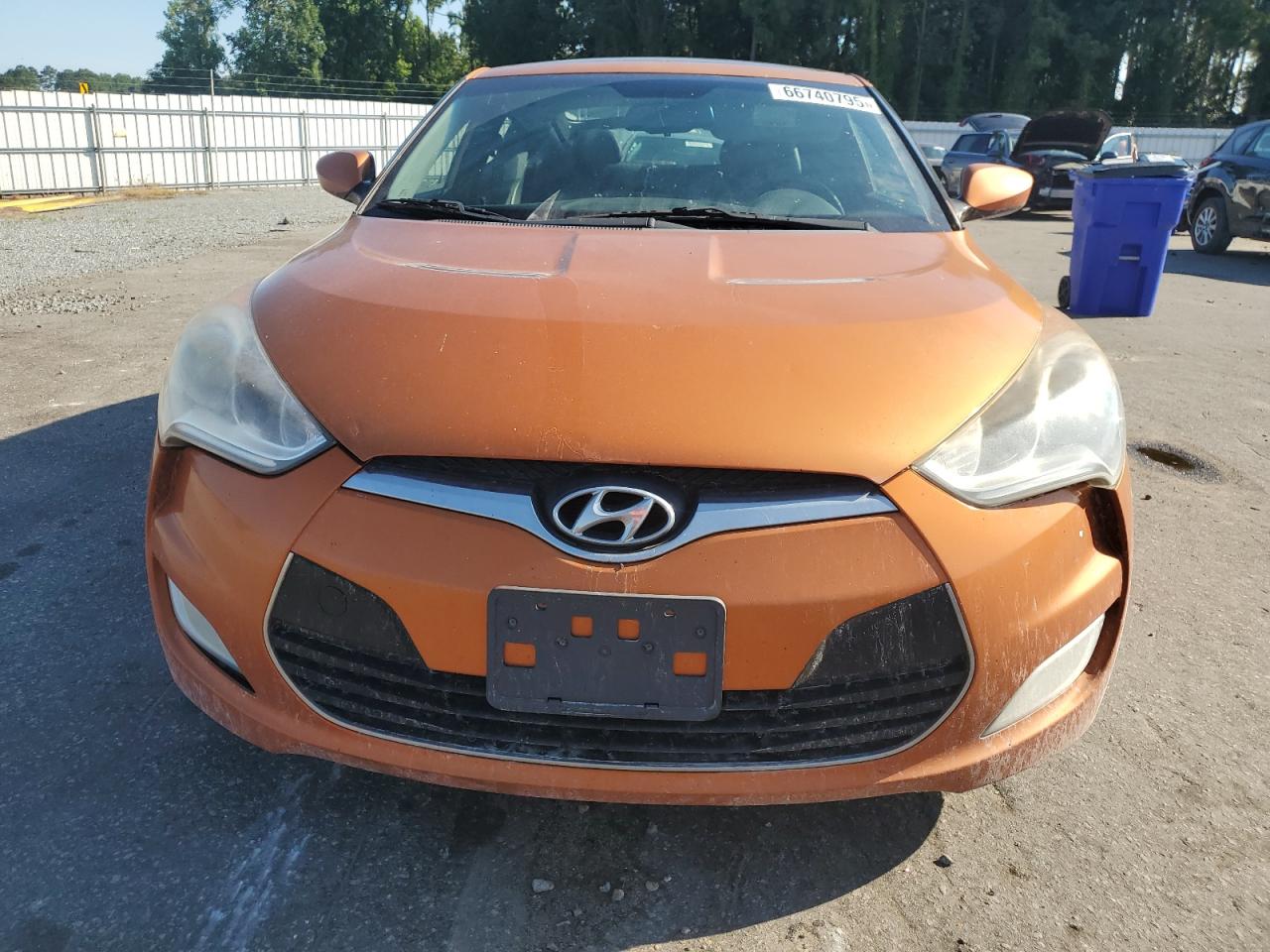 2013 Hyundai Veloster VIN: KMHTC6ADXDU112517 Lot: 66740795