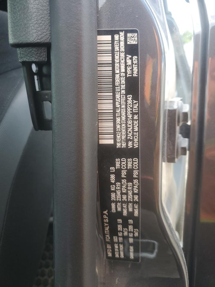 2023 Jeep Renegade Latitude VIN: ZACNJDB14PPP23643 Lot: 62888305