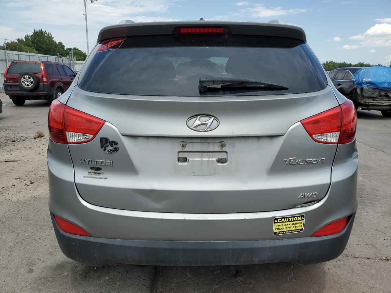 2013 Hyundai Tucson Gls VIN: KM8JUCAC7DU728931 Lot: 64497845