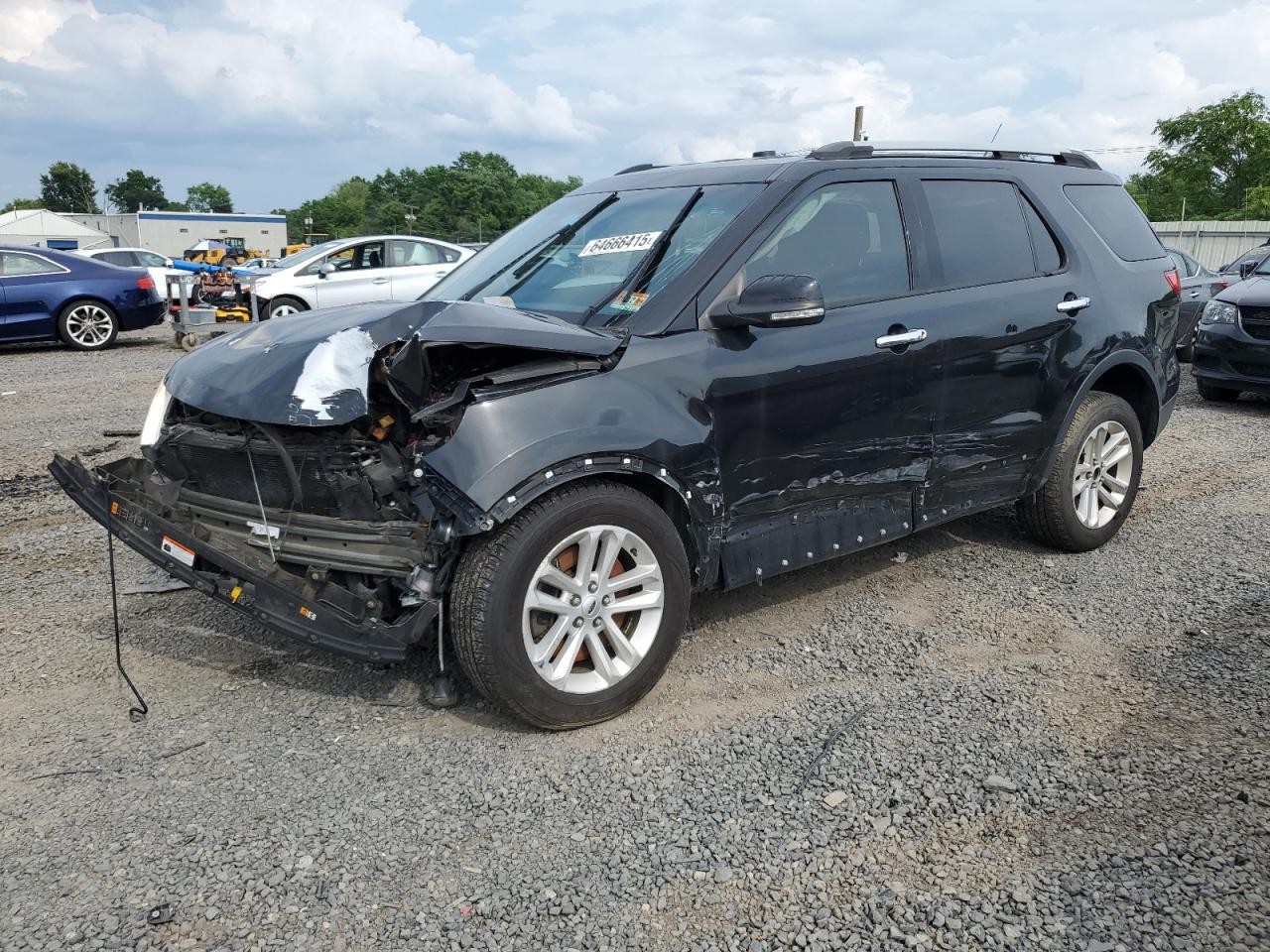 2014 Ford Explorer Xlt black suv gas 1FM5K8D88EGB31847 photo #1