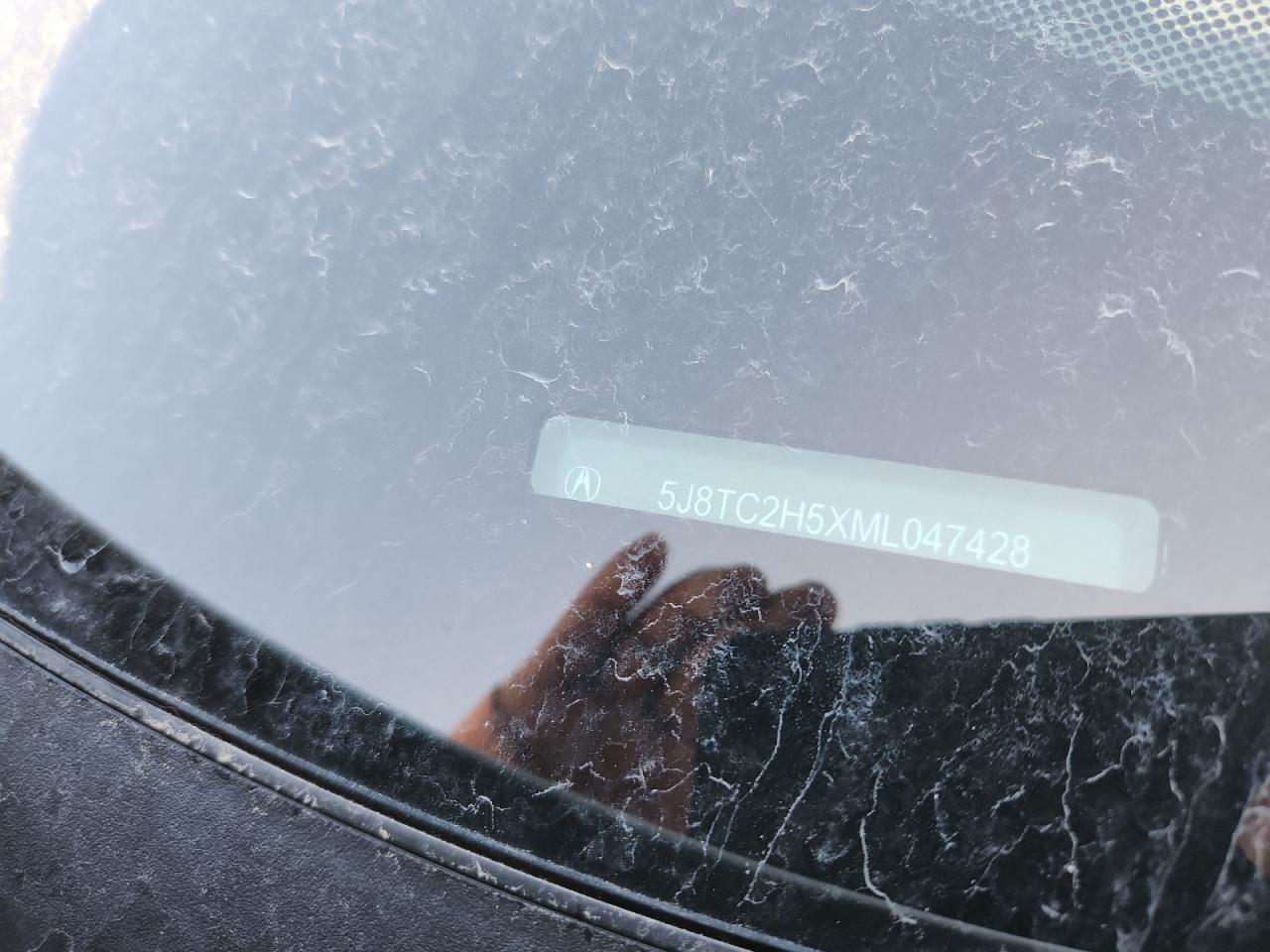 2021 Acura Rdx Technology VIN: 5J8TC2H5XML047428 Lot: 63036365