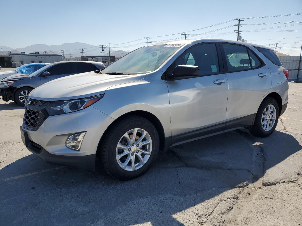 2019 Chevrolet Equinox Ls silver null gas 2GNAXHEV4K6106116 photo #1