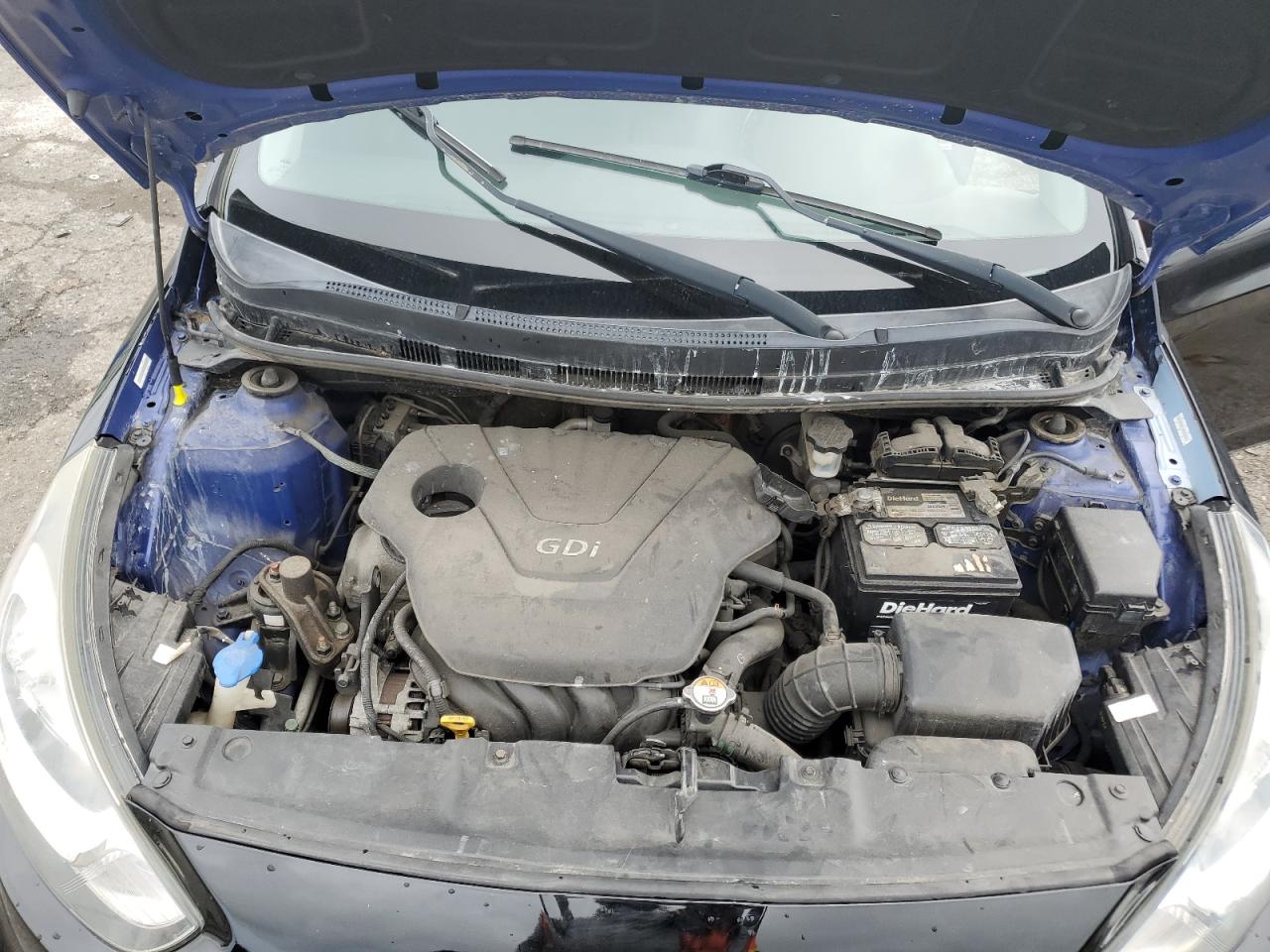 2012 Hyundai Accent Gls VIN: KMHCU5AE1CU019559 Lot: 65235685
