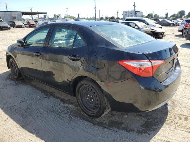 Sedans TOYOTA COROLLA 2014 Black