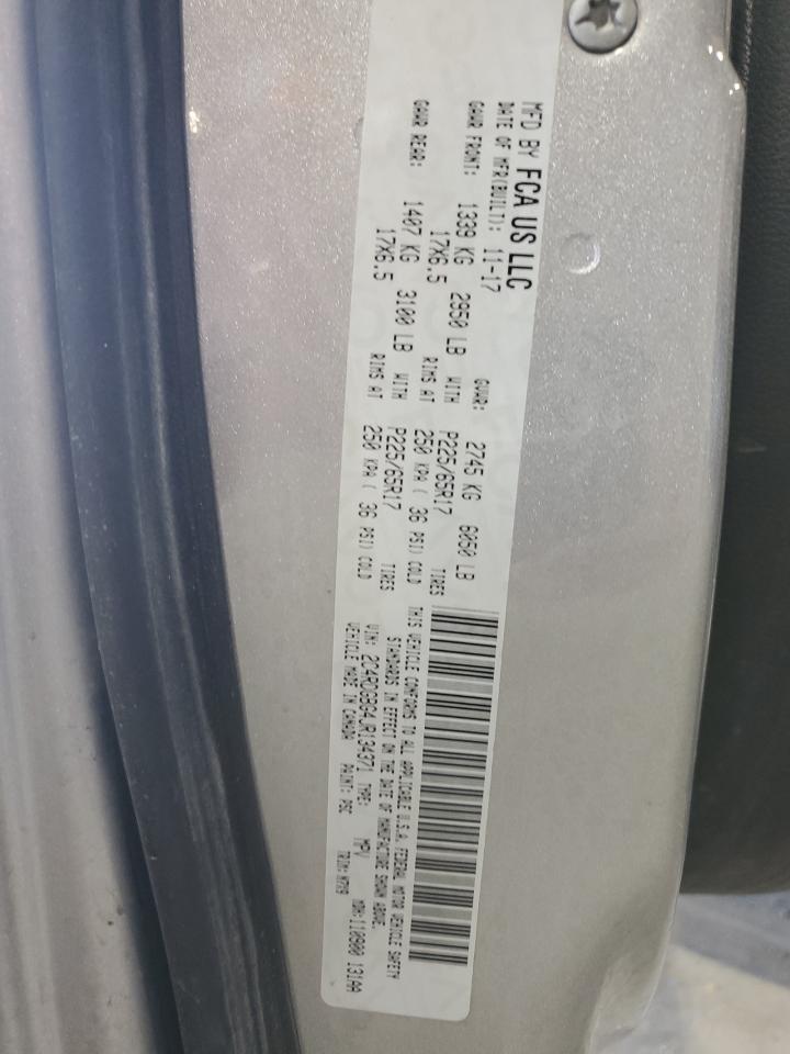 2018 Dodge Grand Caravan Se VIN: 2C4RDGBG4JR134371 Lot: 65608505