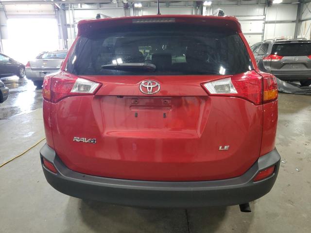  TOYOTA RAV4 2015 Czerwony