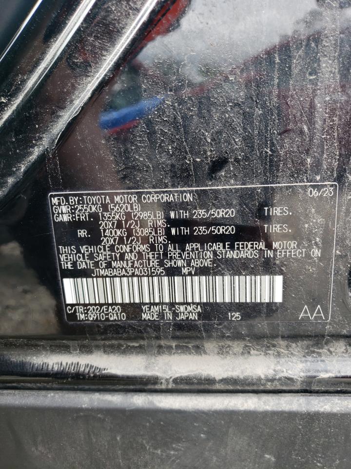 2023 Subaru Solterra Premium VIN: JTMABABA3PA031595 Lot: 63423775