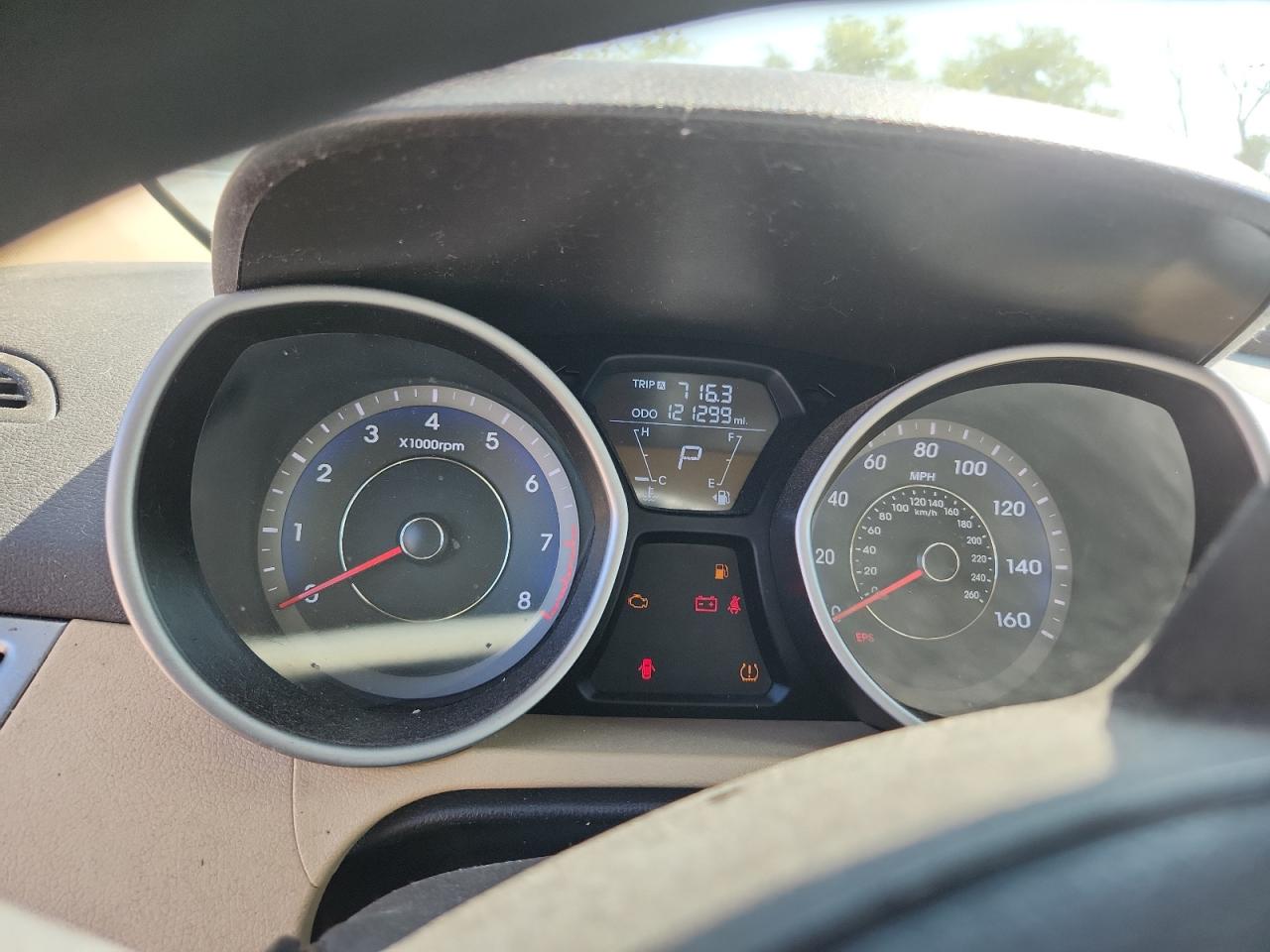 2013 Hyundai Elantra Gls VIN: KMHDH4AE6DU532701 Lot: 66078215